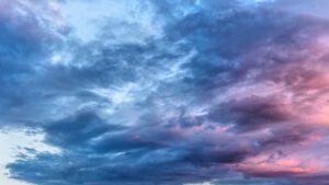 scenic view of clouds during dawn