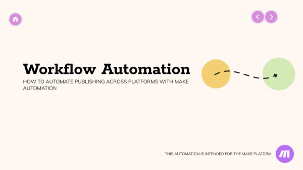 How to Automate Publishing Across Platforms (Workflow Automation)