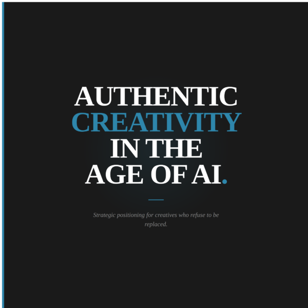 Authentic Creativity in the Age of AI - Digital Course for Creative Professionals