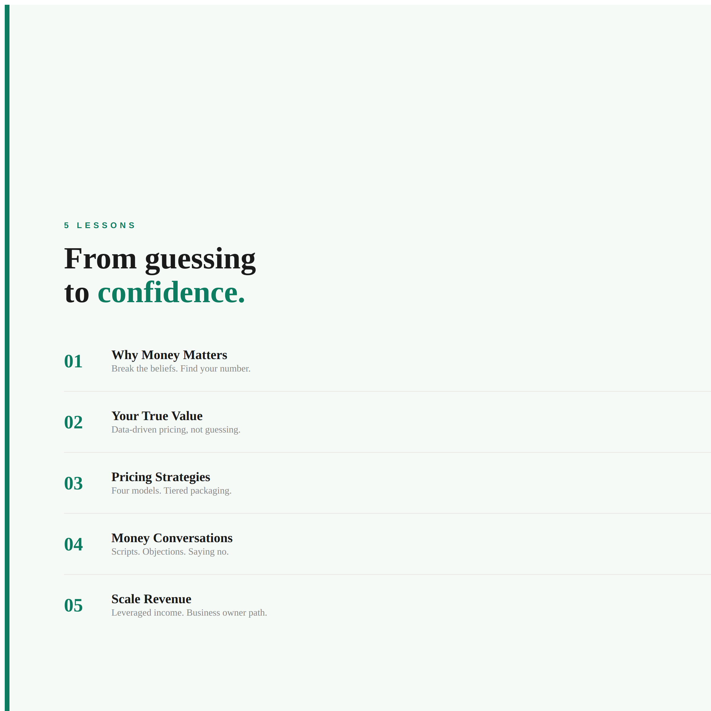 Financial Sustainability for Creative Leaders - Digital Course for Creative Professionals - Image 2