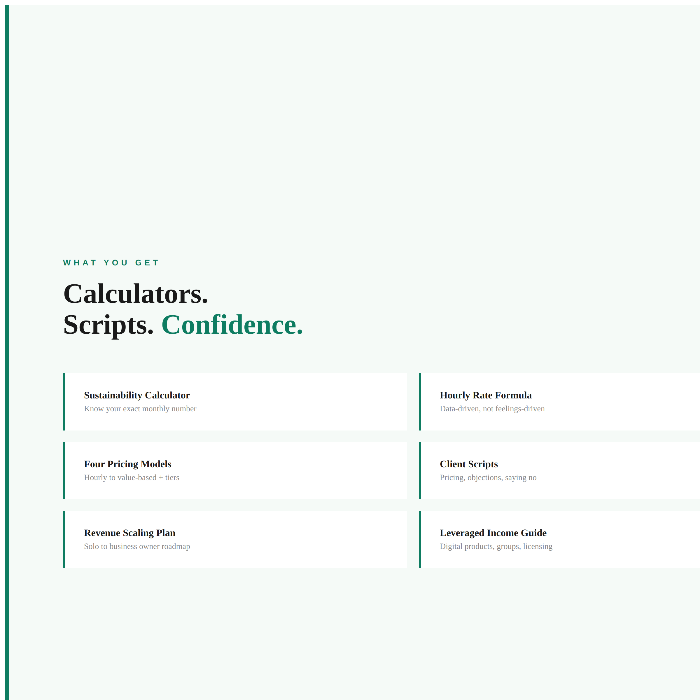 Financial Sustainability for Creative Leaders - Digital Course for Creative Professionals - Image 3