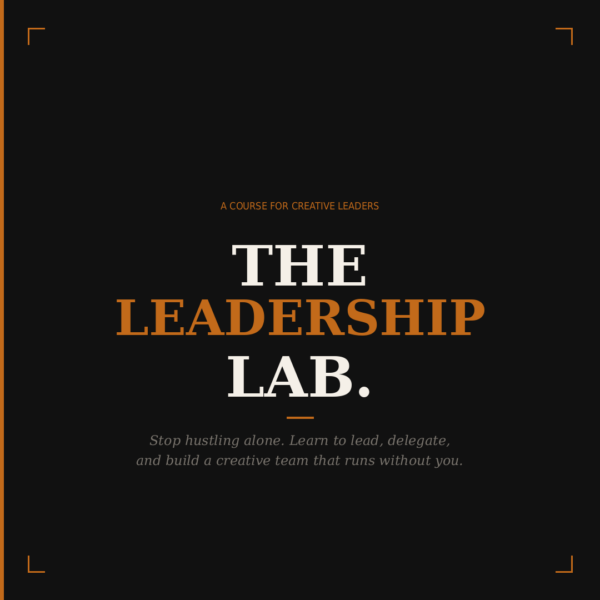 The Creative Leadership Lab - Monthly Subscription